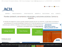 Tablet Screenshot of panelesach.com